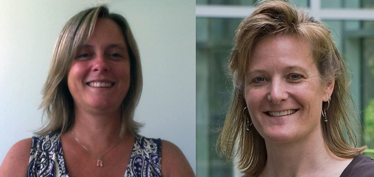 Headshot photos of Dr. Meg Nolan and Dr. Peggy Hickman.